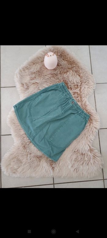 Jupe kaki tape à l'oeil 12 ans