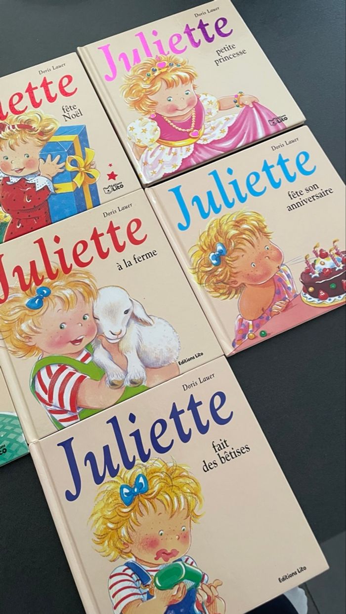 Lot Juliette album livre enfant éveil maternelle - photo numéro 3