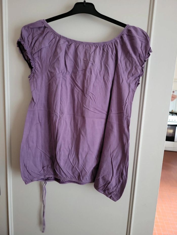 Blouse mauve - photo numéro 5