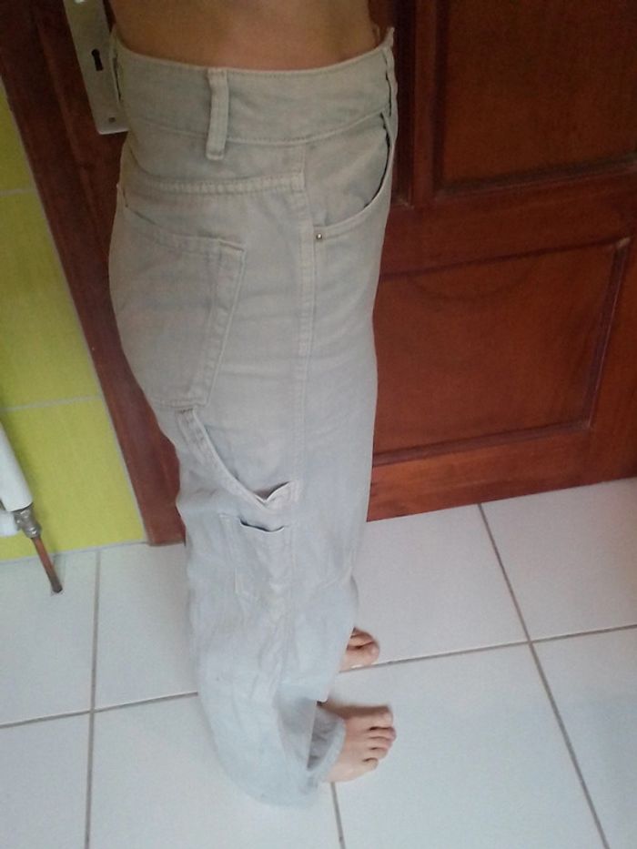 Pantalon à jambe large femme vert d'eau Pimkie - photo numéro 7