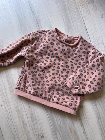 Pull léopard fille