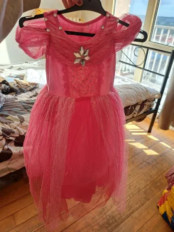 Robe lumineuse de princesse 6/7 ans
