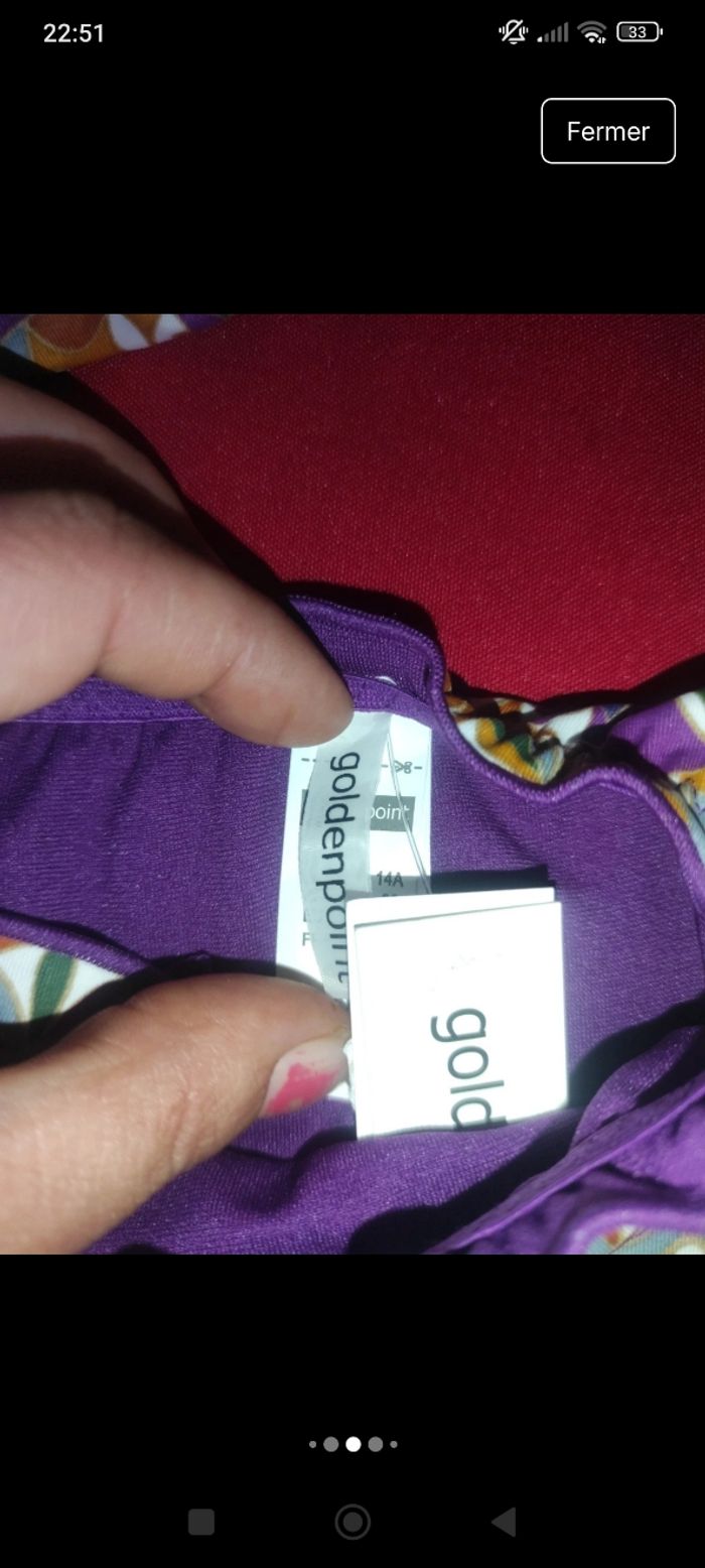 Très beau maillot de bain neuf e23 - photo numéro 5