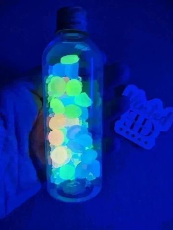 Bouteille sensorielle lumineuse retour au calme