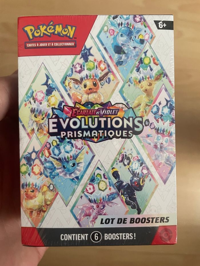 Pokémon Bundle EV8.5 Evolutions Prismatiques FR Neuf
