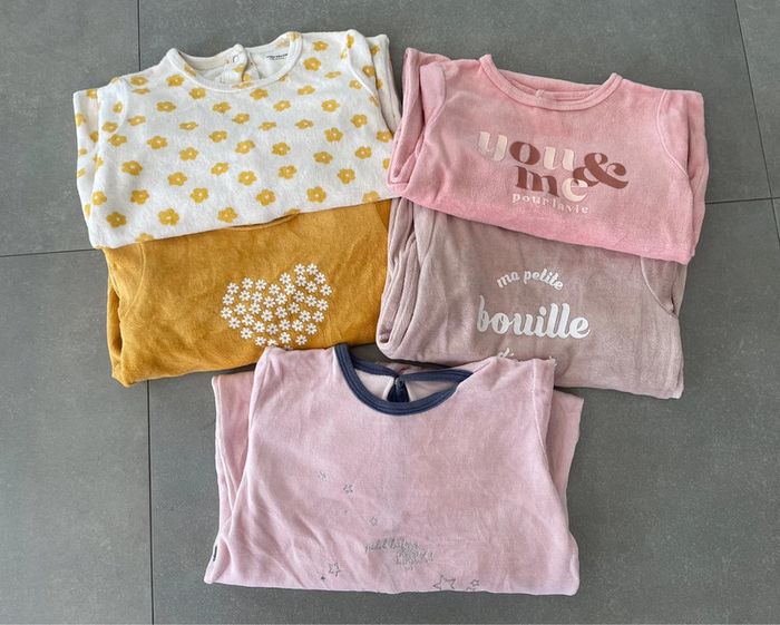 Lot 5 pyjamas BBF - 18mois