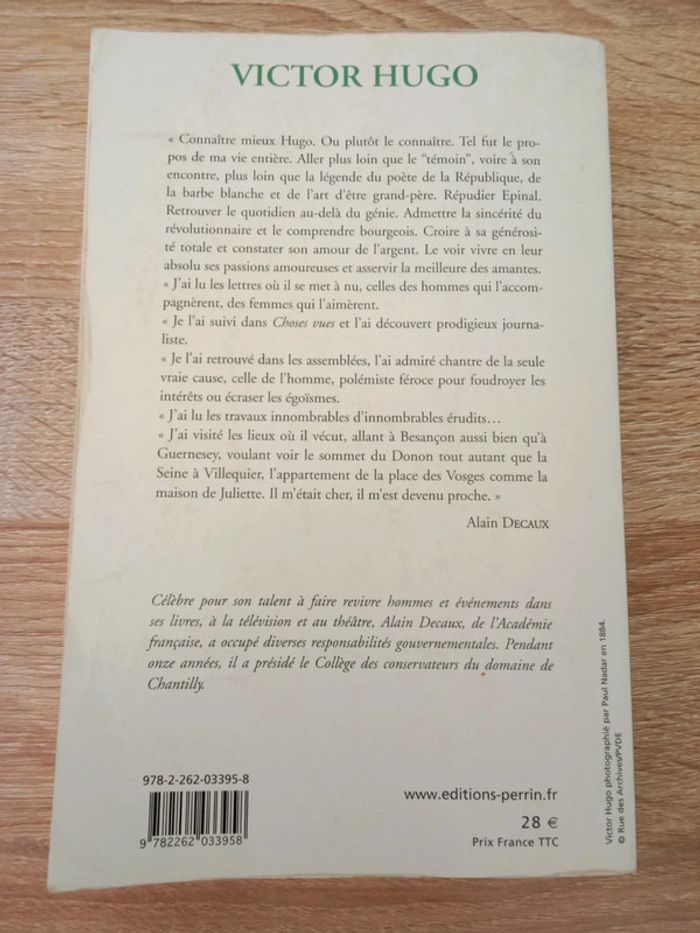 * Alain Decaux - Victor Hugo - photo numéro 2