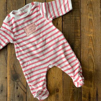 Pyjama velours 1mois