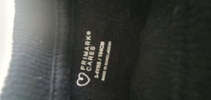 Sweat-shirt noir Primark 3/4 ans - photo numéro 3