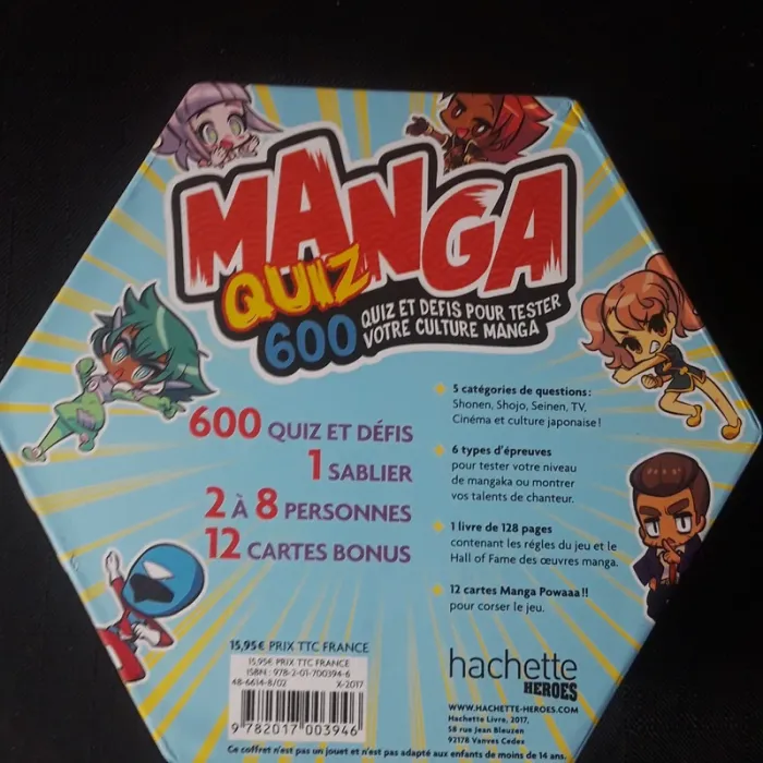 jeu de société manga quizz - photo numéro 6