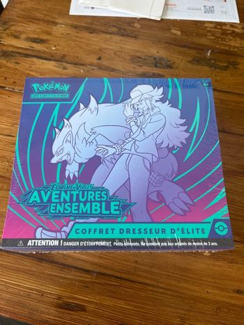 ETB Pokémon EV09 Aventures Ensemble - Coffret Dresseur d'Élite - NEUF SCELLÉ FR
