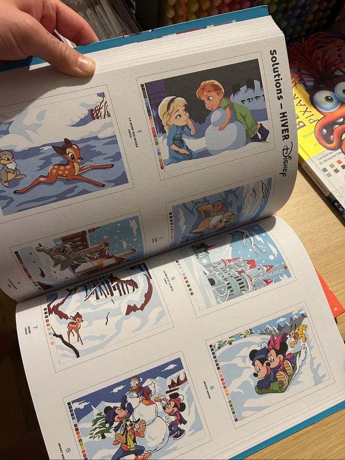 Coloriage mystère. Tome hiver - photo numéro 4