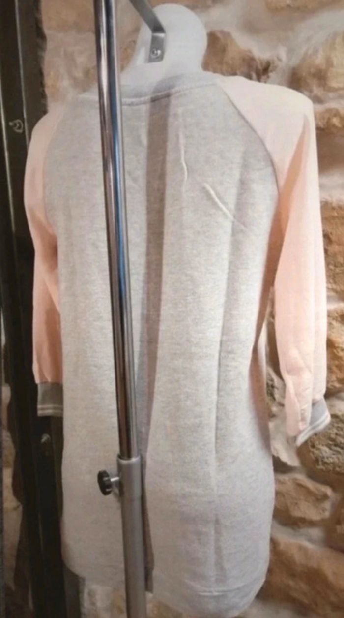 🌺Sweat Stradivarius manches 3/4 en voile taille 36🌺 - photo numéro 2