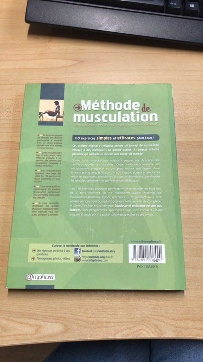 Méthode de musculation - photo numéro 2