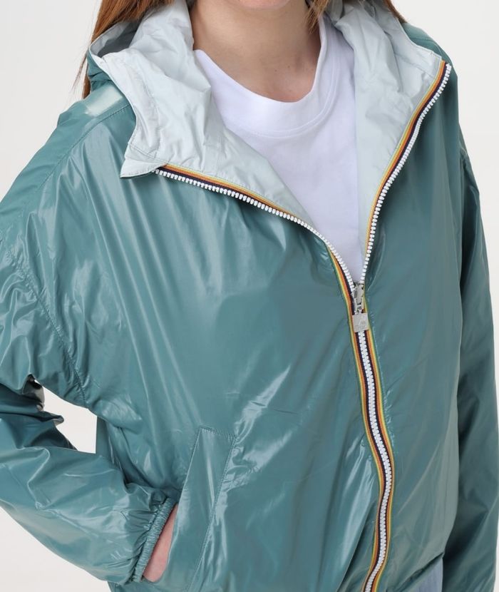 Veste k-way imperméable authentique pour femme, réversible - photo numéro 8