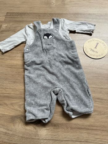 Ensemble bébé salopette
