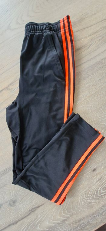 Jogging Adidas bandes orange