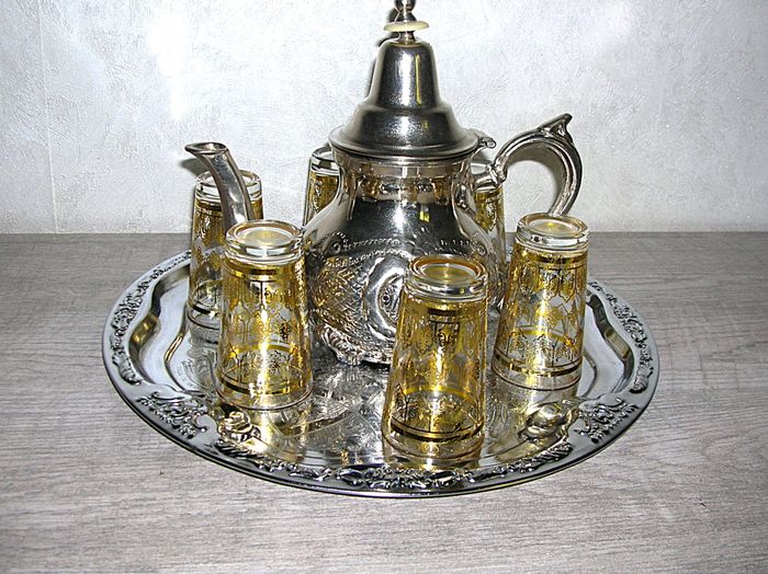 Service à thé Marocain complet