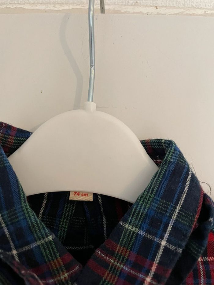 Chemise à carreaux Noël 12 mois - photo numéro 5