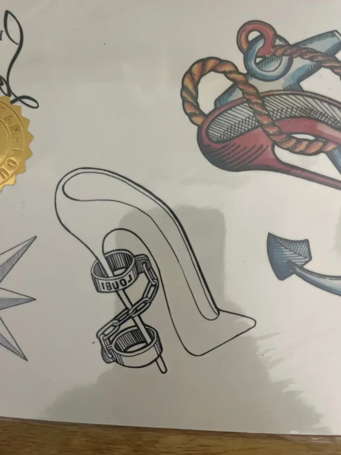 Tatouage Christian Louboutin - photo numéro 4