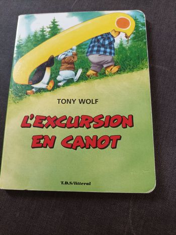 Livre l'excursion en canot