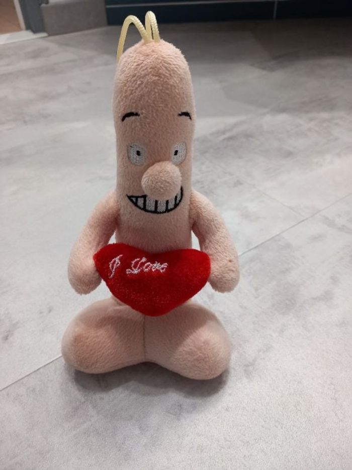 Peluche adulte I Love