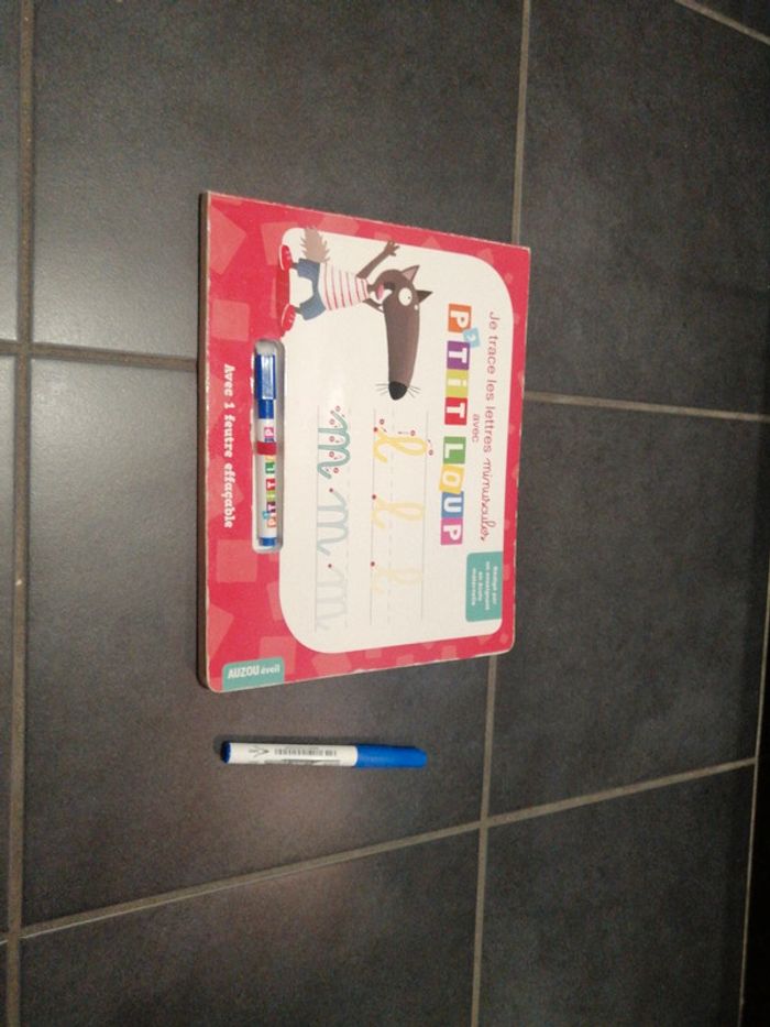 Livre p'tit loup je trace les lettres minuscules - photo numéro 6