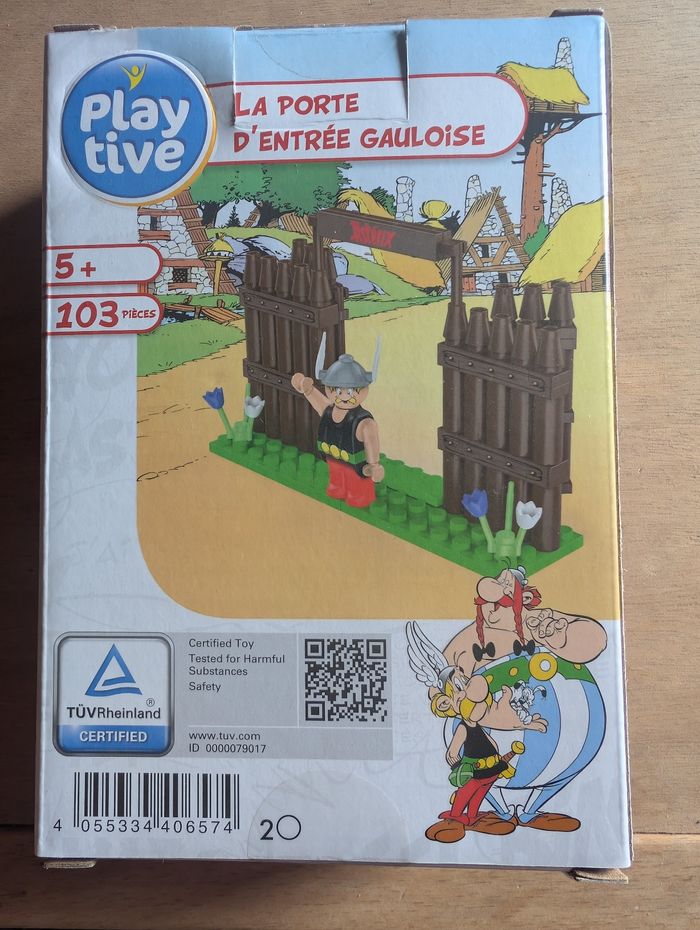 Jeu play tive la porte d'entrée gaulois Astérix et Obélix - photo numéro 2