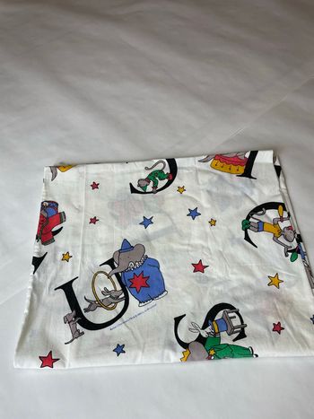 Taie traversin vintage babar