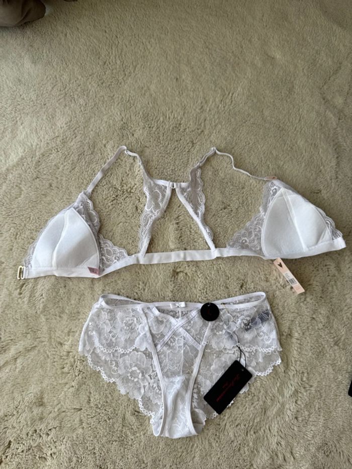 👙Magnifique ensemble - taille L- dentelle- neuf avec étiquette - photo numéro 5