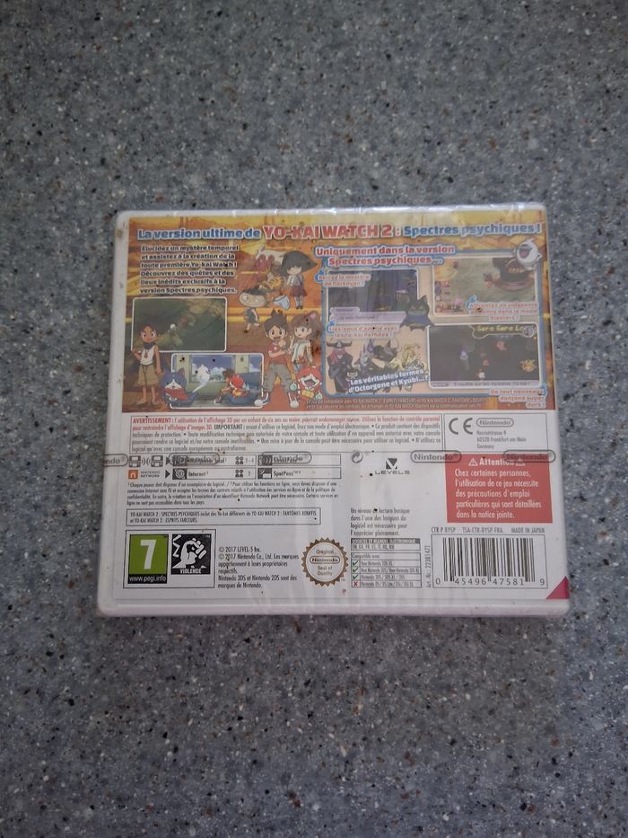 Yo- kai watch 2 " spectres phychiques" Nintendo 3 ds - photo numéro 2