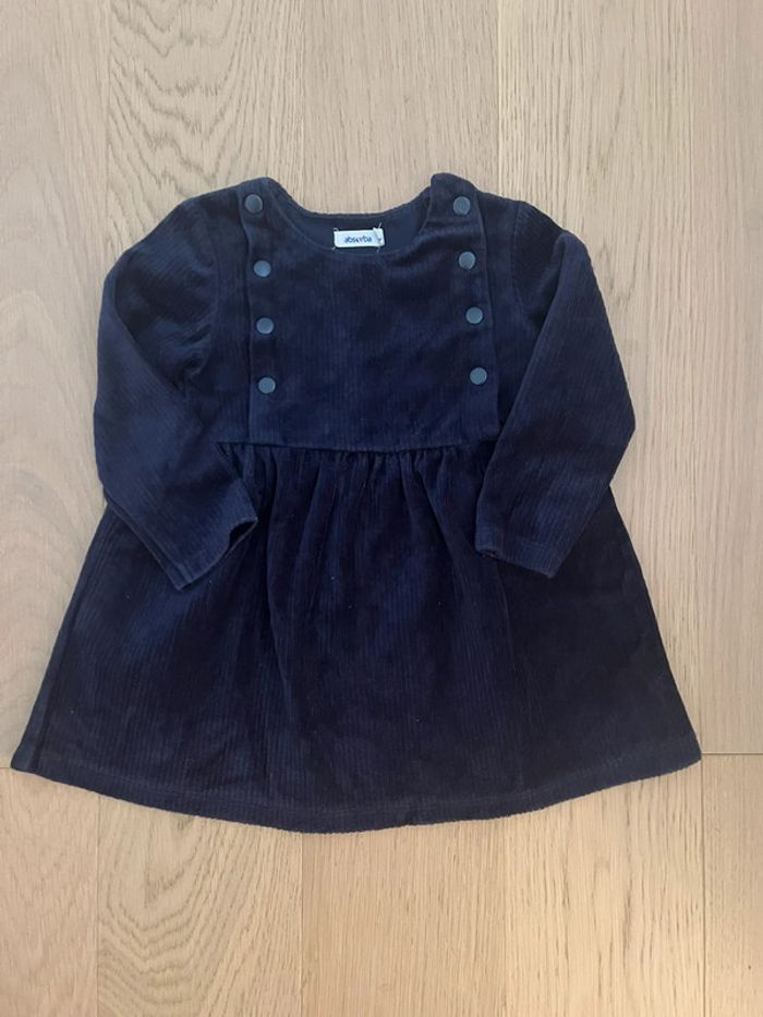 Robe velour Absorba