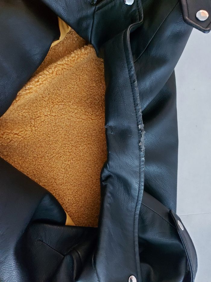 Veste similicuir - photo numéro 4