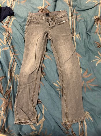 Jeans / pantalon gris kiabi 10 ans regular fit