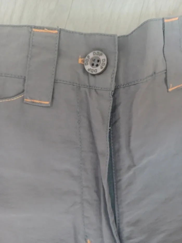 Pantalon pattes d'éléphant gris enfant DDP - photo numéro 10