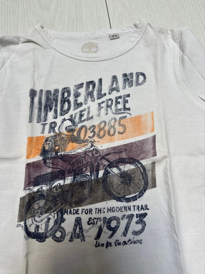T-shirt Timberland, six ans - photo numéro 2