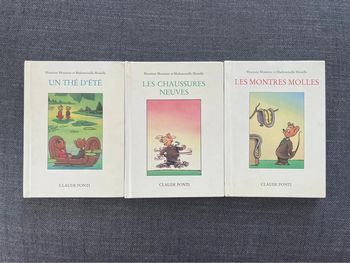Lot de 3 livres de Claude Ponti - École des loisirs