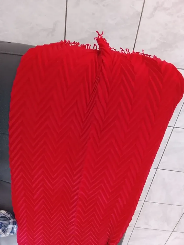 Echarpe rouge burton - photo numéro 2