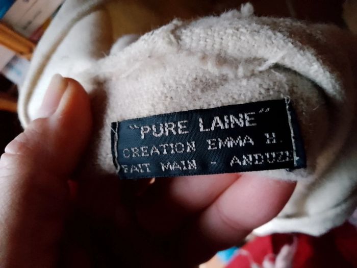 Cape de berger artisanale pure laine - photo numéro 5