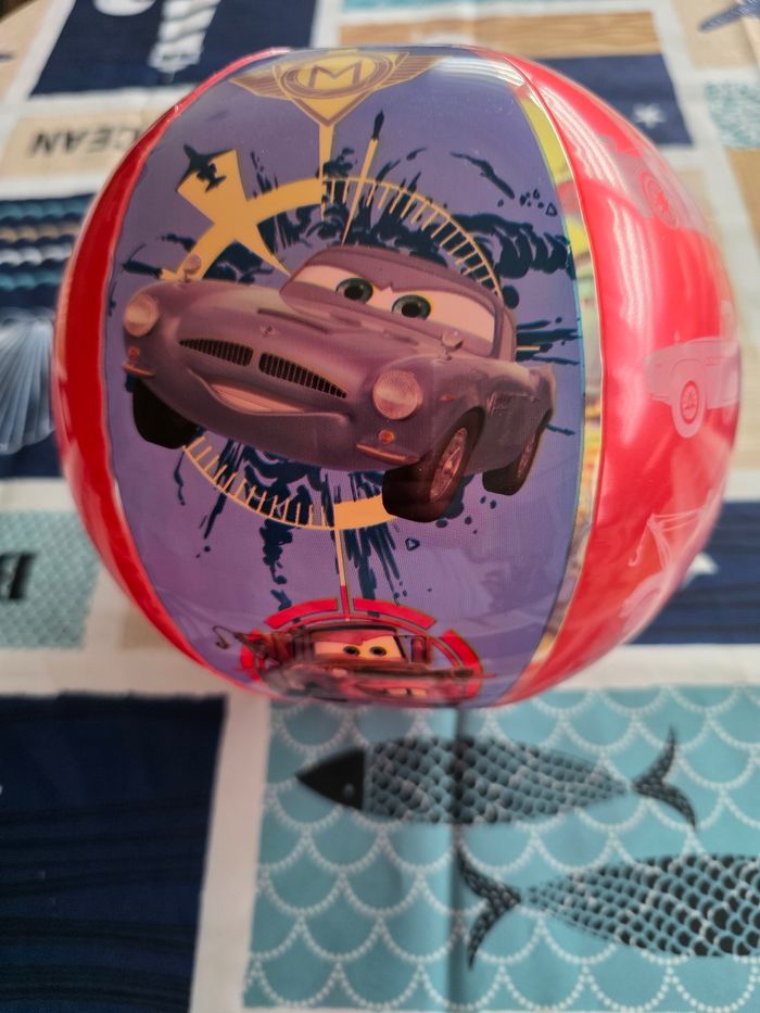 BALLE TRAPE DISNEY PIXAR THE CARS ROUGE - photo numéro 6