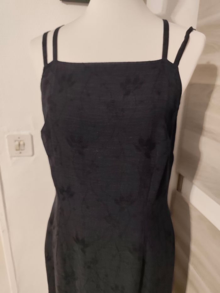 Superbe robe longue taille 42 maison 123 bretelles croisée - photo numéro 4