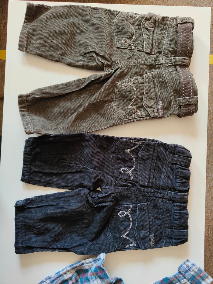 Lot de 2 pantalons et 1 chemise - photo numéro 4
