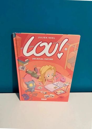 Livre bande dessinée Lou tome 1 journal intime