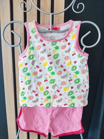 5 ans pyjama short été