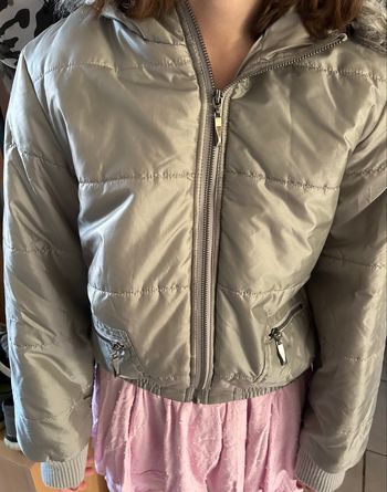 Doudoune grise 16 ans 