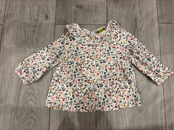 Haut bébé fille manches longues 12M