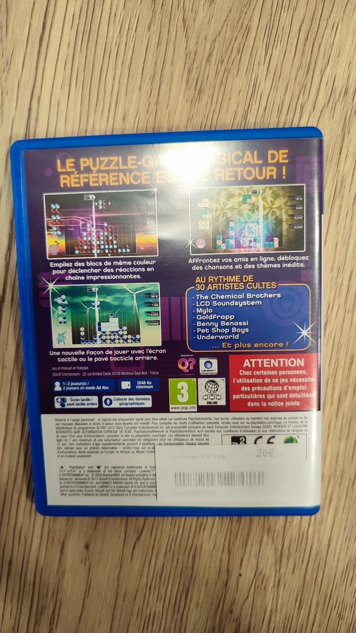 Lumines électronic symphony PS vita - photo numéro 3