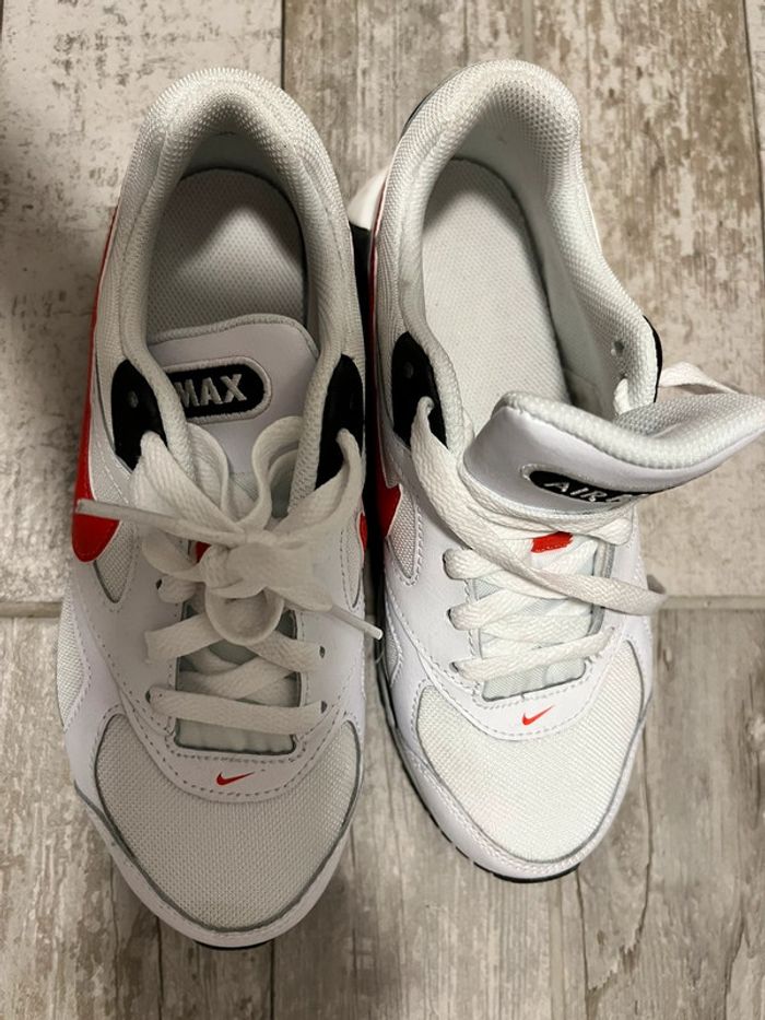 Nike Air Max Blanc Rouge 579995 101 - photo numéro 7