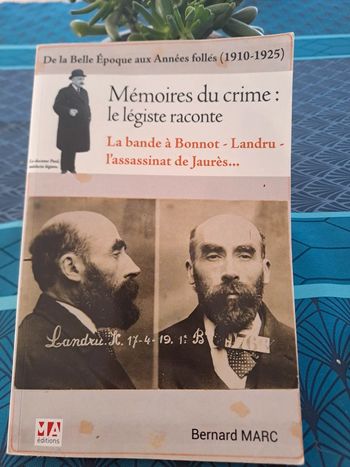 Livre Mémoires du crime: Le Légiste raconte, Bernard Marc