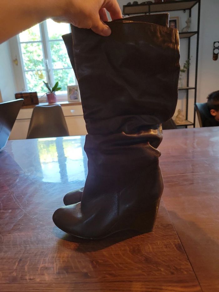 Bottes marron taille 36 André